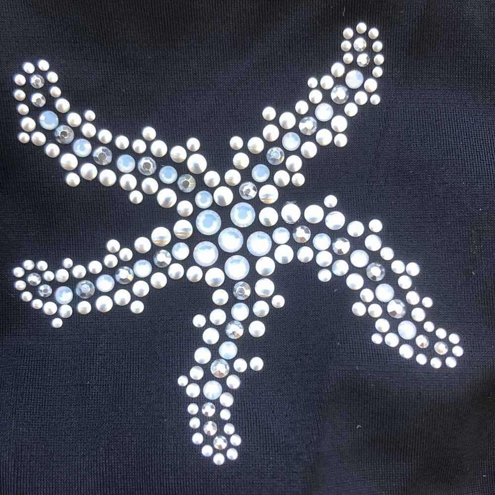 Freya Black Starfish Bikini Bottom Size XS - Picture 3 of 5